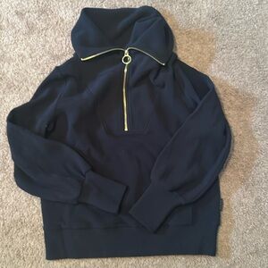 Varley Sweatshirt with Gold Zipper